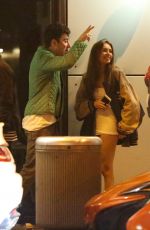 MADISON BEER and Zack Bia Reunite at Doheny Room in West Hollywood 04/24/2019
