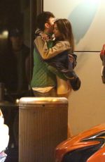 MADISON BEER and Zack Bia Reunite at Doheny Room in West Hollywood 04/24/2019