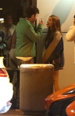 MADISON BEER and Zack Bia Reunite at Doheny Room in West Hollywood 04/24/2019