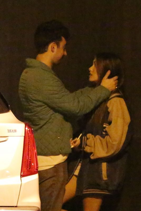MADISON BEER and Zack Bia Reunite at Doheny Room in West Hollywood 04/24/2019