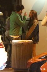 MADISON BEER and Zack Bia Reunite at Doheny Room in West Hollywood 04/24/2019