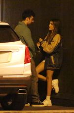 MADISON BEER and Zack Bia Reunite at Doheny Room in West Hollywood 04/24/2019