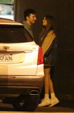 MADISON BEER and Zack Bia Reunite at Doheny Room in West Hollywood 04/24/2019