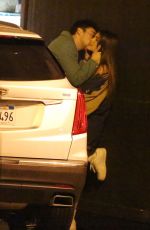MADISON BEER and Zack Bia Reunite at Doheny Room in West Hollywood 04/24/2019