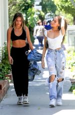 MADISON BEER in Ripped Jeans Out in West Hollywood 04/22/2019