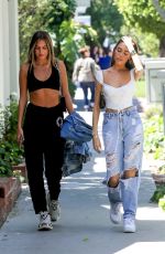 MADISON BEER in Ripped Jeans Out in West Hollywood 04/22/2019