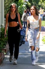 MADISON BEER in Ripped Jeans Out in West Hollywood 04/22/2019