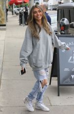 MADISON BEER Leaves a Hair Salon in West Hollywood 04/04/2019