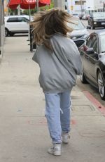 MADISON BEER Leaves a Hair Salon in West Hollywood 04/04/2019