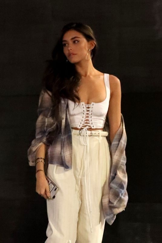 MADISON BEER Leaves Nobu in West Hollywood 04/17/2019