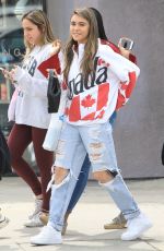 MADISON BEER Out Shopping on Melrose Avenue in Los Angeles 04/05/2019