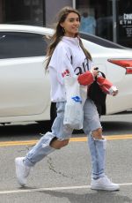 MADISON BEER Out Shopping on Melrose Avenue in Los Angeles 04/05/2019