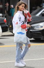 MADISON BEER Out Shopping on Melrose Avenue in Los Angeles 04/05/2019