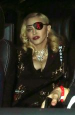 MADONNA Leaves MTV Studios in London 04/24/2019