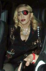 MADONNA Leaves MTV Studios in London 04/24/2019