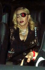 MADONNA Leaves MTV Studios in London 04/24/2019