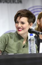 MAGGIE GRACE at Fear the Walking Dead Panel at WonderCon in Anaheim 03/31/2019