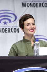 MAGGIE GRACE at Fear the Walking Dead Panel at WonderCon in Anaheim 03/31/2019