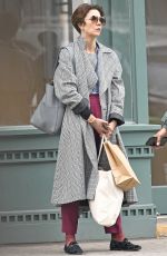 MAGGIE GYLLENHAAL Out Shopping in New York 04/14/2019