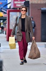 MAGGIE GYLLENHAAL Out Shopping in New York 04/15/2019
