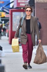 MAGGIE GYLLENHAAL Out Shopping in New York 04/15/2019