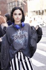 MAGGIE LINDEMANN Arrives at Build Studios in New York 04/04/2019