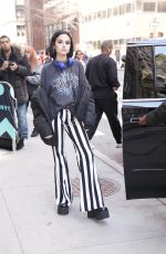 MAGGIE LINDEMANN Arrives at Build Studios in New York 04/04/2019