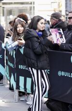 MAGGIE LINDEMANN Arrives at Build Studios in New York 04/04/2019