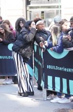 MAGGIE LINDEMANN Arrives at Build Studios in New York 04/04/2019