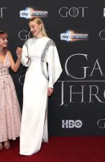 MAISIE WILLIAMS and SOPHIE TURNER at Game of Thrones, Season 8 Premiere in Belfast 04/12/2019