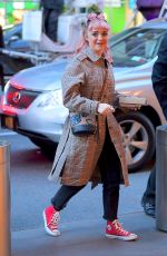 MAISIE WILLIAMS Arrives at Her Hotel in New York 04/01/2019