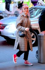 MAISIE WILLIAMS Arrives at Her Hotel in New York 04/01/2019