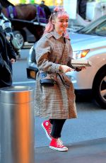MAISIE WILLIAMS Arrives at Her Hotel in New York 04/01/2019