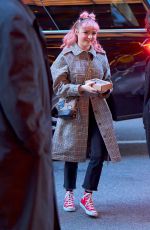 MAISIE WILLIAMS Arrives at Her Hotel in New York 04/01/2019
