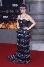 MAISIE WILLIAMS at Game of Thrones, Season 8 Premiere in New York 04/03/2019