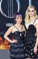 MAISIE WILLIAMS at Game of Thrones, Season 8 Premiere in New York 04/03/2019