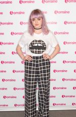 MAISIE WILLIAMS at Lorraine Show in London 04/09/2019