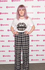 MAISIE WILLIAMS at Lorraine Show in London 04/09/2019