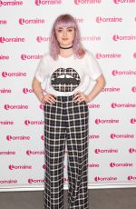 MAISIE WILLIAMS at Lorraine Show in London 04/09/2019