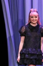 MAISIE WILLIAMS at Tonight Show Starring Jimmy Fallon 04/01/2019