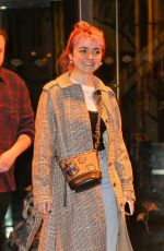 MAISIE WILLIAMS Out for Dinner in New York 04/02/2019