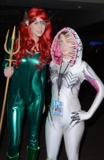 MAITLAND WARD as Mera at WonderCon 2019 in Anaheim 03/31/2019