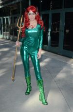 MAITLAND WARD as Mera at WonderCon 2019 in Anaheim 03/31/2019