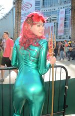 MAITLAND WARD as Mera at WonderCon 2019 in Anaheim 03/31/2019