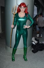 MAITLAND WARD as Mera at WonderCon 2019 in Anaheim 03/31/2019