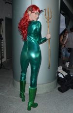 MAITLAND WARD as Mera at WonderCon 2019 in Anaheim 03/31/2019