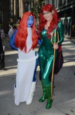 MAITLAND WARD as Mera at WonderCon 2019 in Anaheim 03/31/2019