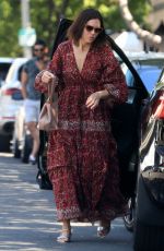 MANDY MOORE Out and About in West Hollywood 04/01/2019
