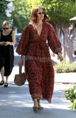 MANDY MOORE Out and About in West Hollywood 04/01/2019