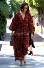 MANDY MOORE Out and About in West Hollywood 04/01/2019